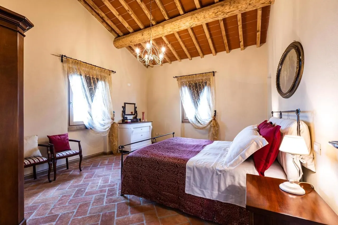 Appartamento In Casale Con Piscina Casa I Pavoni Кьянни Апартаменты