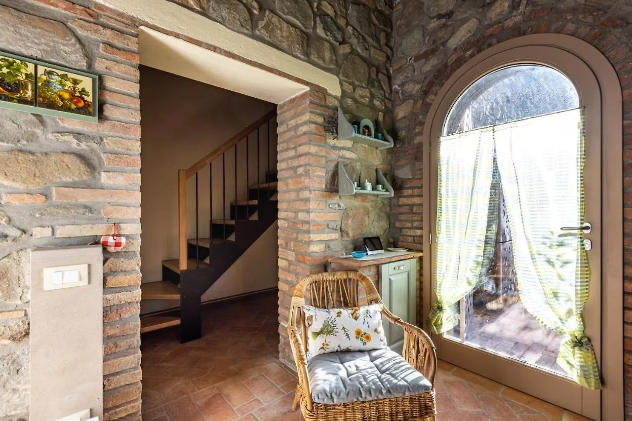 Апартаменты Appartamento In Casale Con Piscina Casa I Pavoni Кьянни Италия